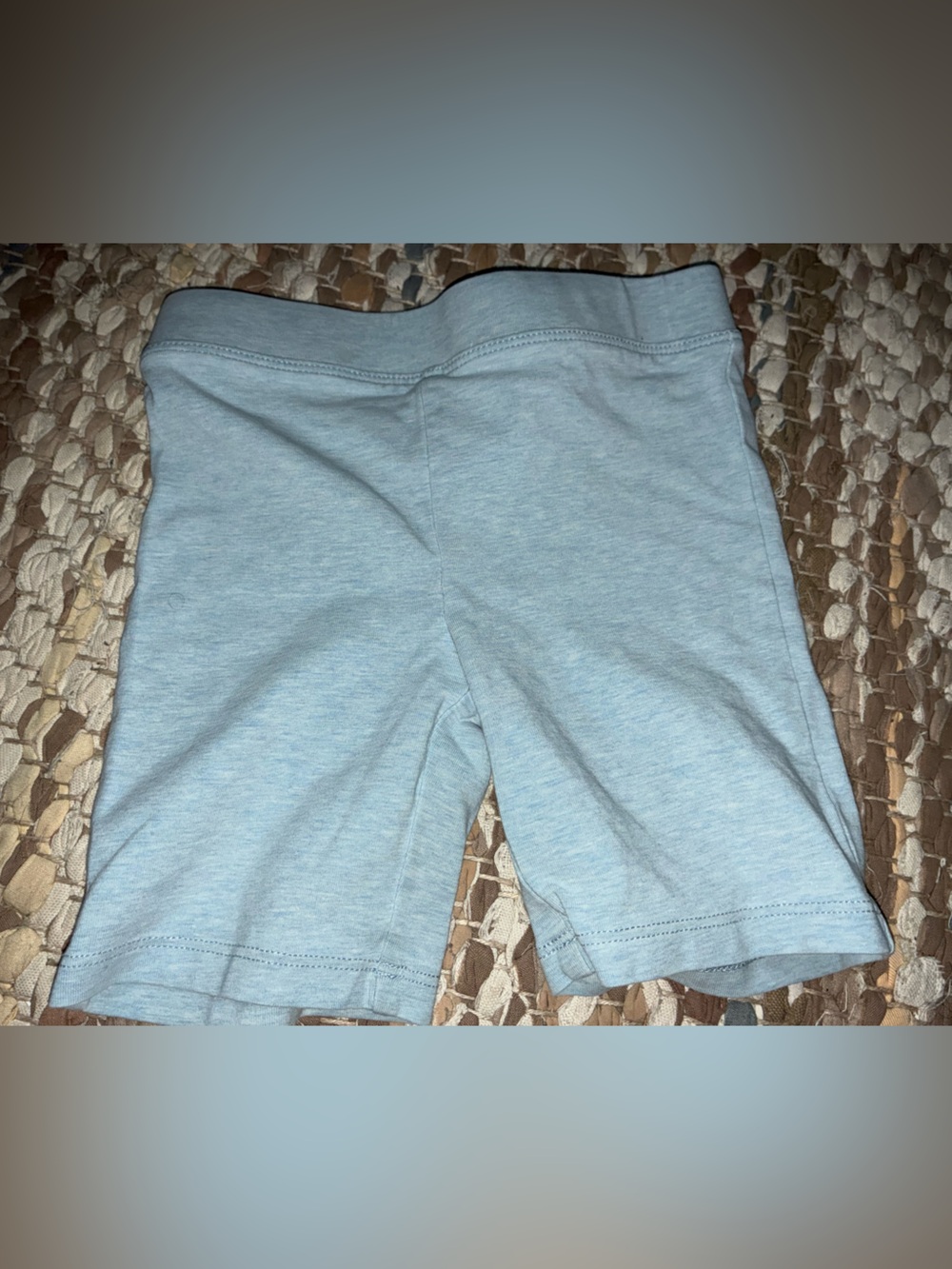 Crewcuts Heather Light blue Girls' Stretch Bike Shorts